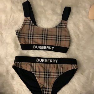 Authentic adult Burberry bathing suit size Med rare